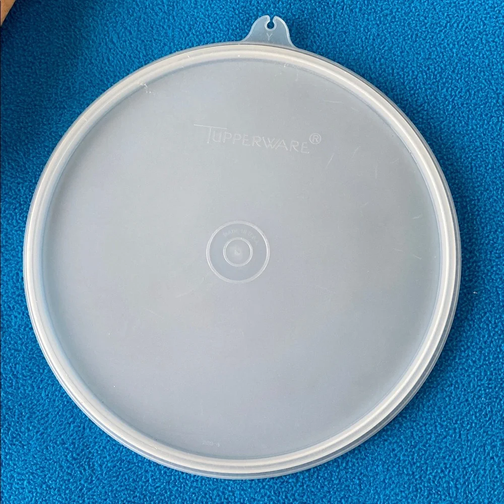 Tupperware Relish Tray and Lid Vintage - 3 Divided Sections